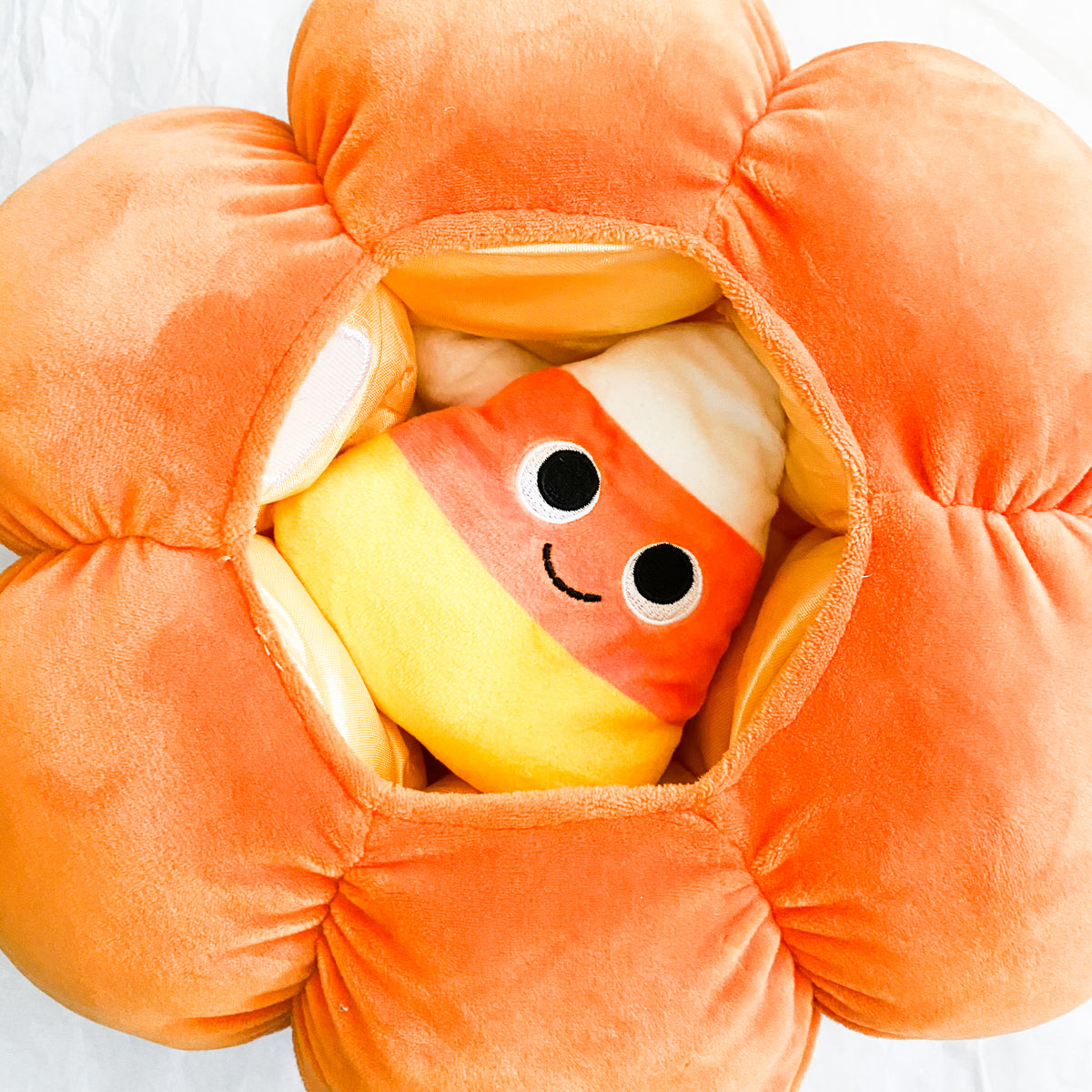Kidrobot - Yummy World - Jack O'Lantern Pumpkin Plush with Candy