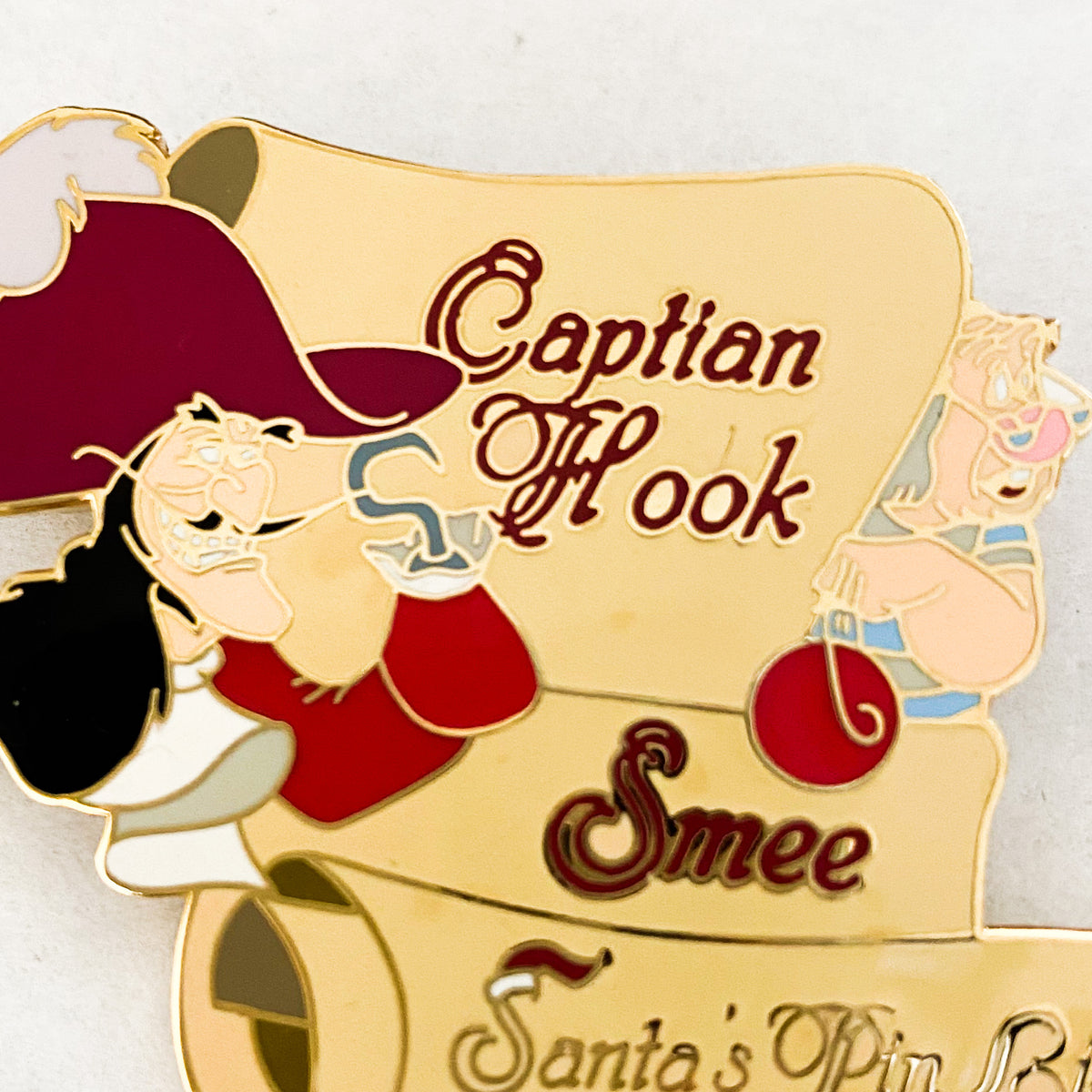 Santa's Pin List 2003 - Captain Hook & Smee Pin – MadHouse Collectibles