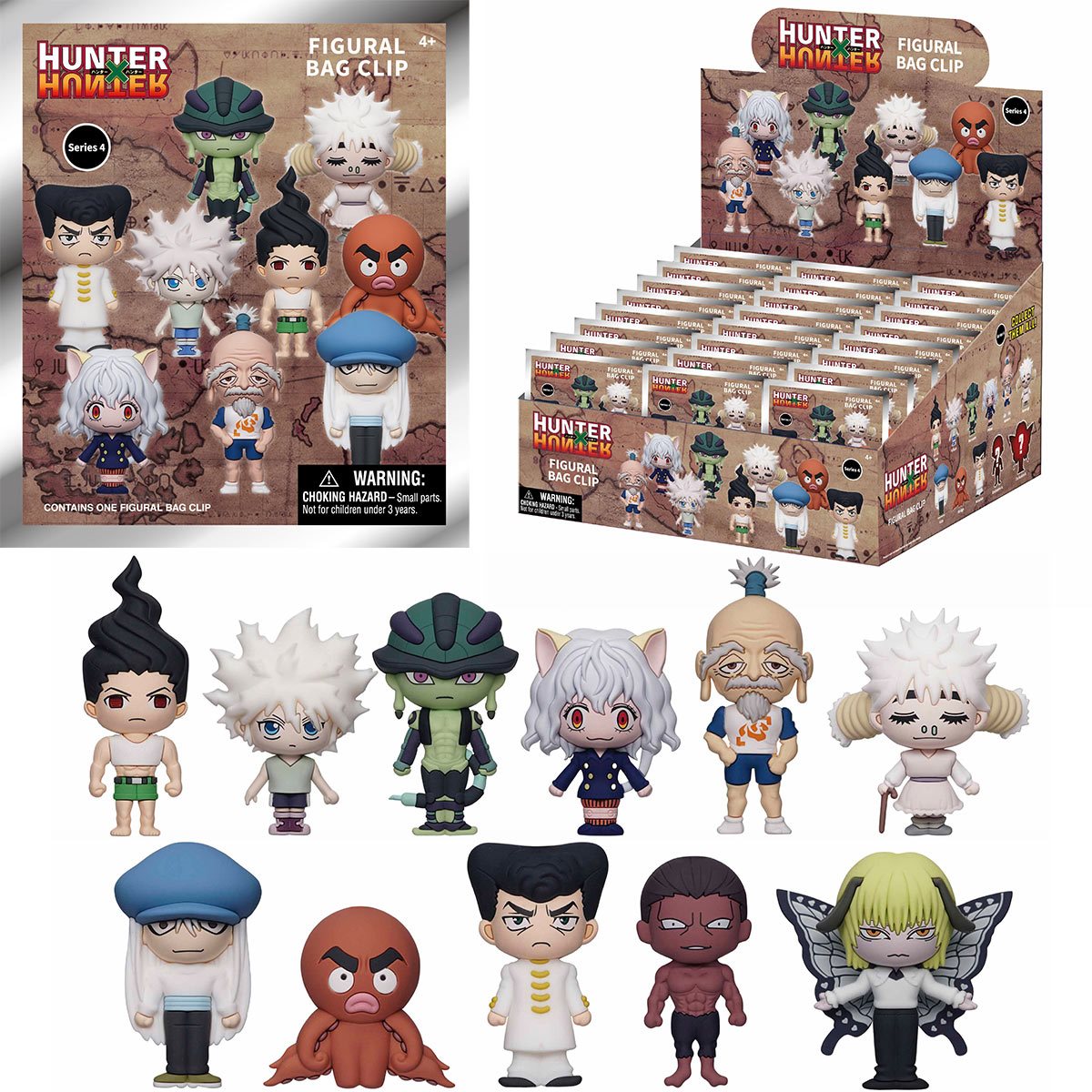 Hunter x Hunter - Series 4 Bag Clip Keychains – MadHouse Collectibles