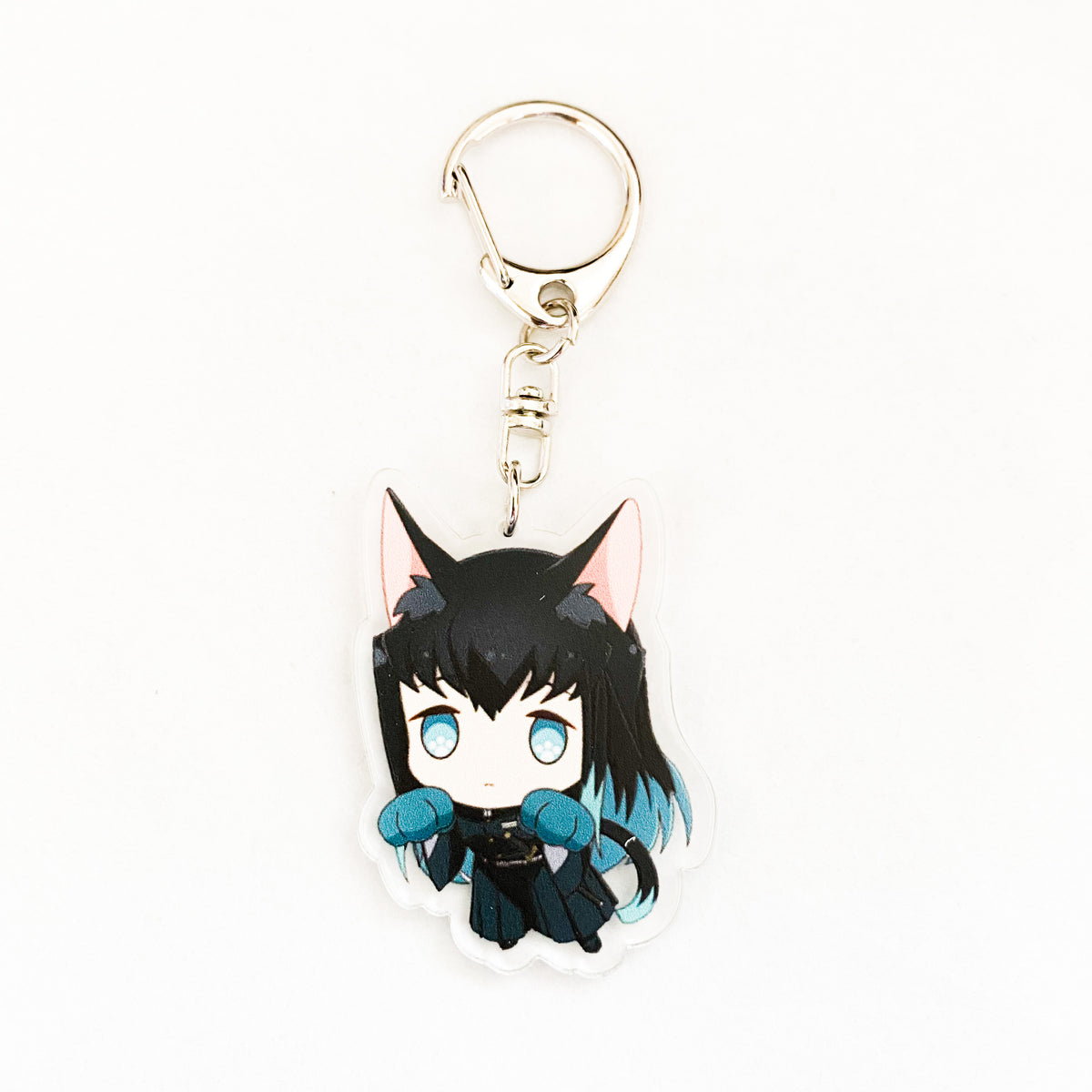 Demon Slayer - Cat Muichiro Tokito Keychain – MadHouse