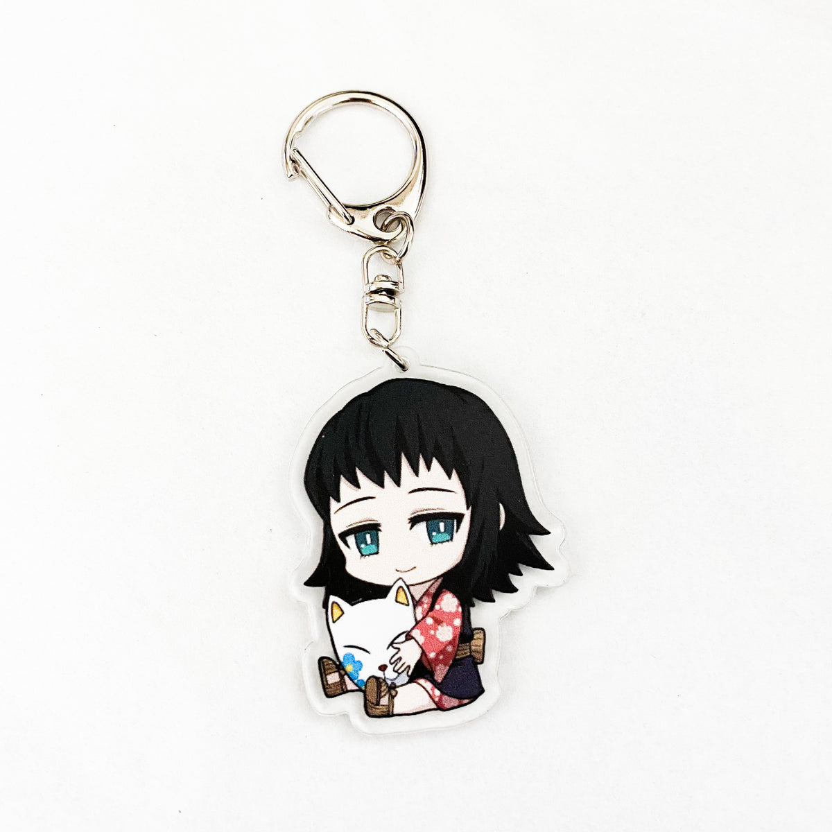 Demon Slayer Makomo Decotto Acrylic Ball Chain Key Chain Vol. 1.