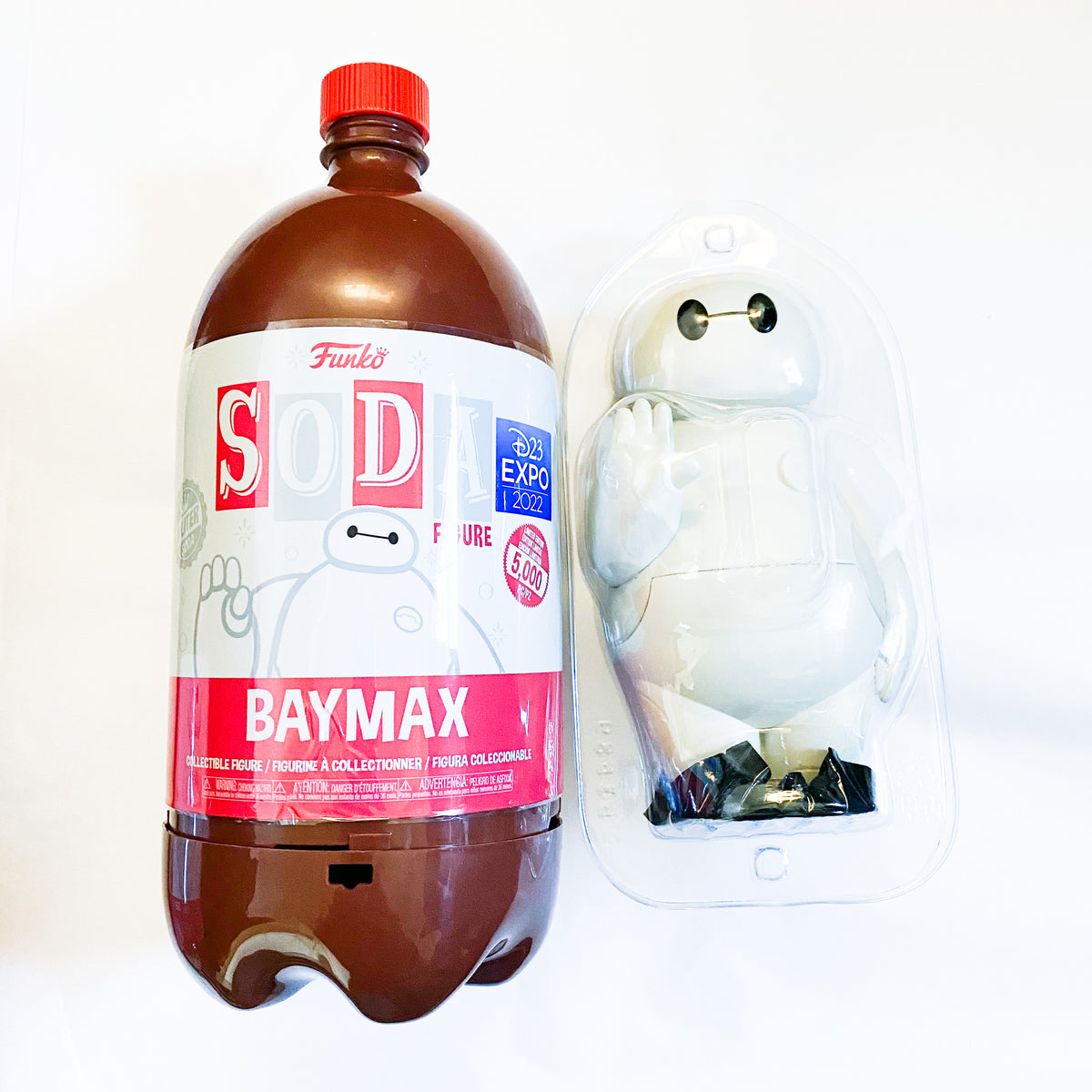 BAYMAX newest D23 EXPO 2022 3 LITER SODA CHANCE OF CHASE