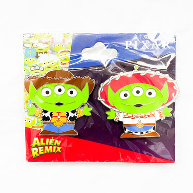 DLP - Alien Remix - Woody and Jessie Pin Set