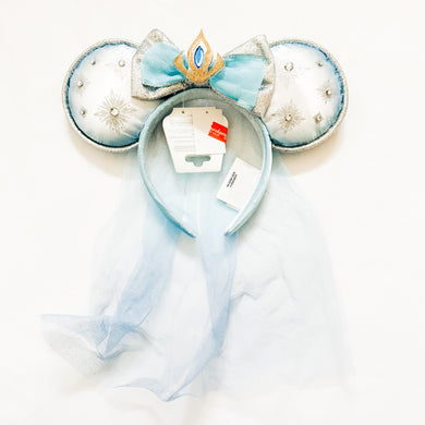 HKDL World of Frozen Elsa Minnie Ears Headband