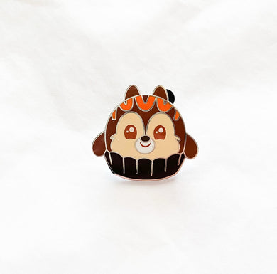 Munchlings - Series 1 - Dark Chocolate Ganache Chip Pin