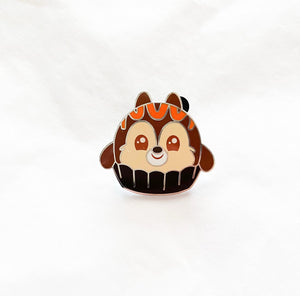 Munchlings - Series 1 - Dark Chocolate Ganache Chip Pin