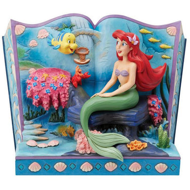 Disney Traditions - The Little Mermaid Storybook by Jim Shore Statue