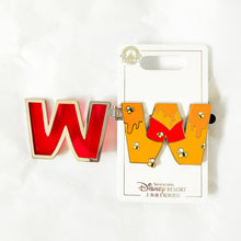 SHDR - Alphabet Series - "W" Winnie the Pooh Pin