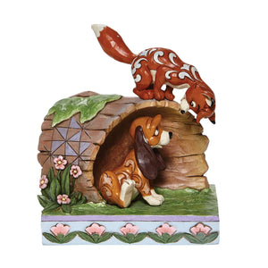 Disney Traditions - Fox and the Hound - "Unlikely Friends" Statue