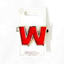 SHDR - Alphabet Series - "W" Winnie the Pooh Pin