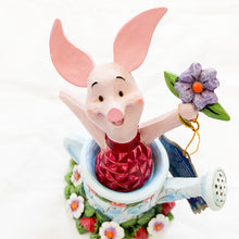 “Picked for You” Piglet in Watering Can Figurine