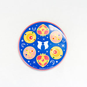 Banpresto Ichiban Kuji - Sailor Moon H Prize - Sailor Moon Transformation Lockets Compact Mirror