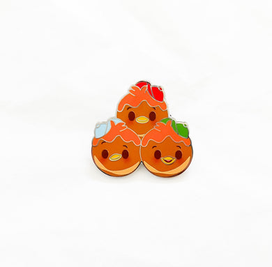 Munchlings - Series 2 - Pastry Puff Trio Huey Louie Dewey Pin