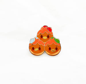 Munchlings - Series 2 - Pastry Puff Trio Huey Louie Dewey Pin