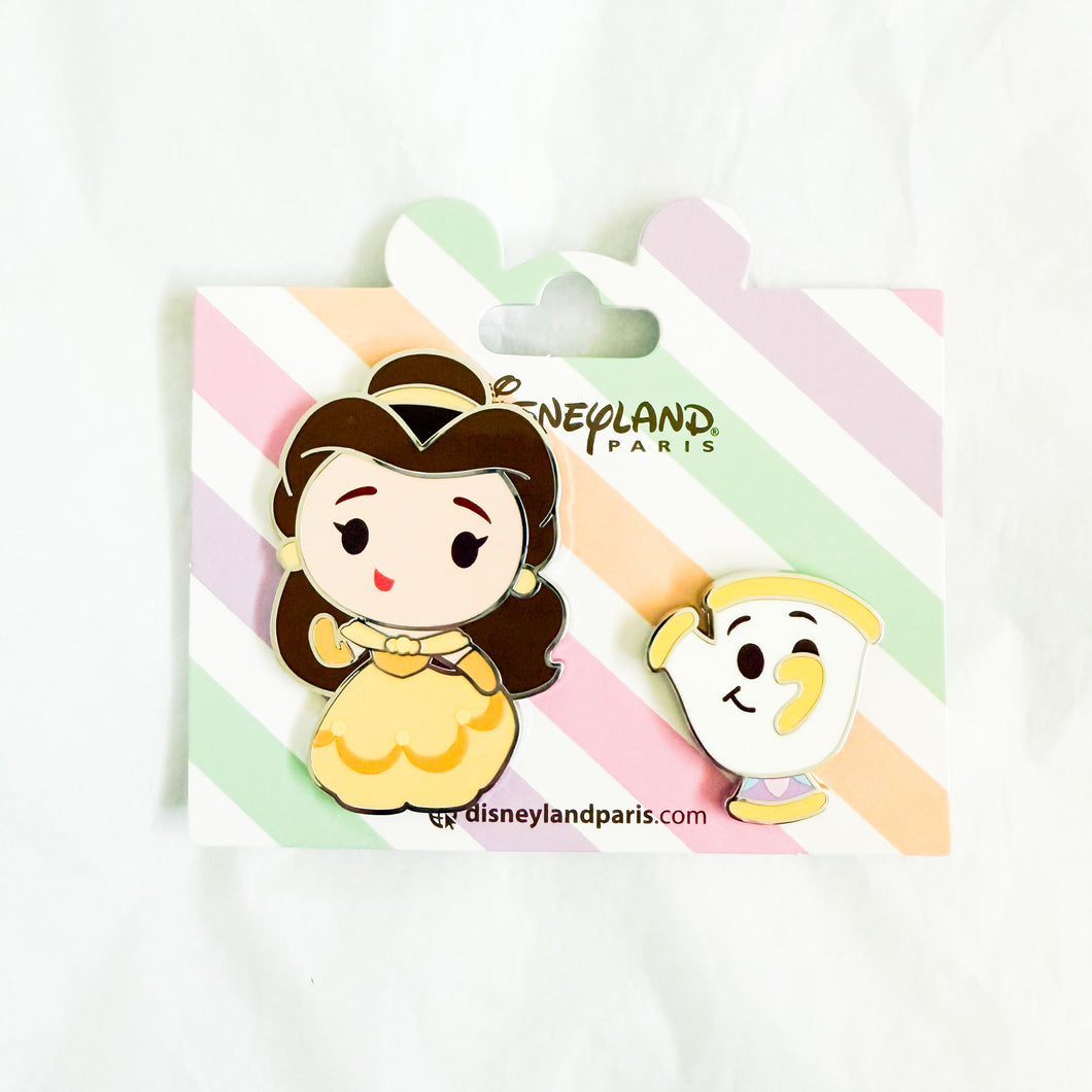 DLP - Big Head Cuties - Belle and Chip Pin Set