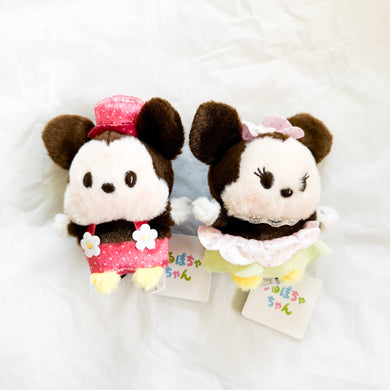 Urupocha-Chan - Strawberry Mickey and Minnie Mouse Plush Set