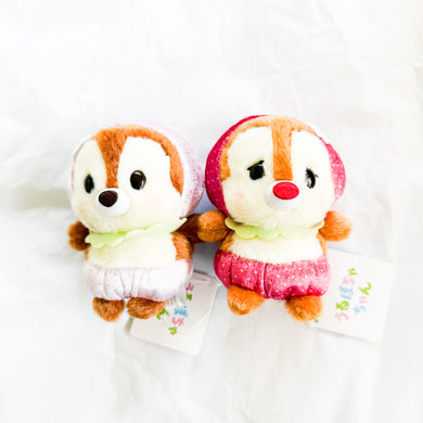 Urupocha-Chan - Strawberry Chip and Dale Plush Set