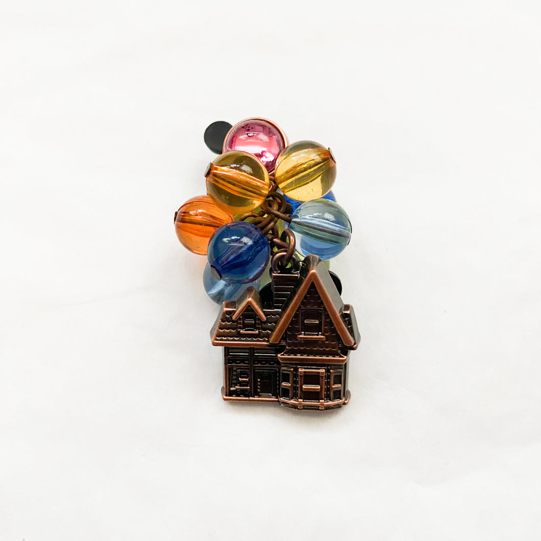 Carl & Ellie's House Bead Balloons Pin