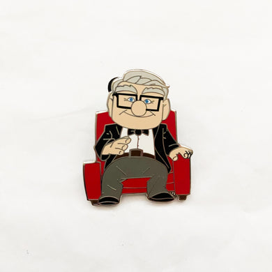 Up Mystery - Carl in Armchair Pin