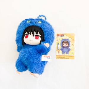 TOP TOY - Naruto Shippuden - Uchiha Sasuke Plush Pendant Keychain