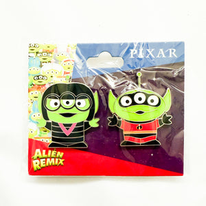 DLP - Alien Remix - Edna Mode and Mr. Incredible Pin Set