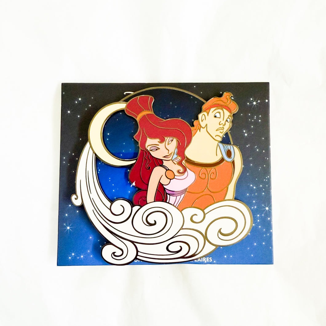 DLP - Moon Series - Hercules and Megara Jumbo Pin