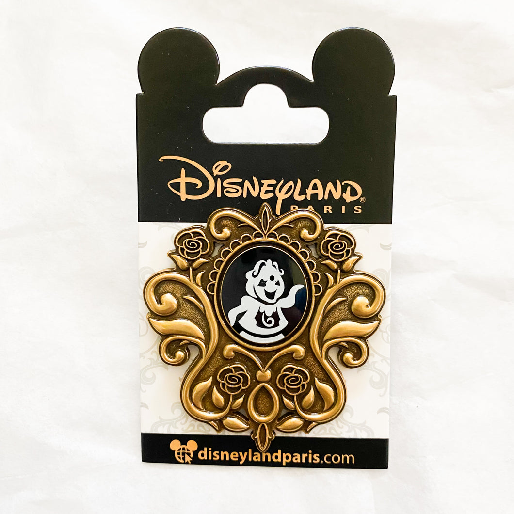 DLP - Beauty and the Beast Crest - Cogsworth Pin