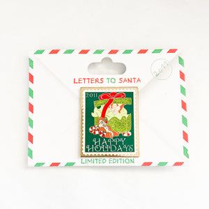 Letters To Santa - Happy Holidays 2011 - Chip & Dale Pin