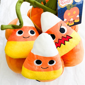 Kidrobot - Yummy World - Jack O'Lantern Pumpkin Plush with Candy Corns