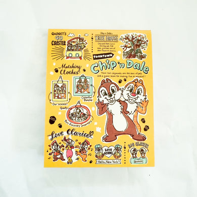 TDR - Chip and Dale Mini Notepad