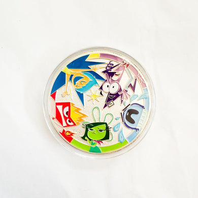 HKDL - Inside Out 2 - Joy, Anger, Disgust, Sadness, and Fear Medallion