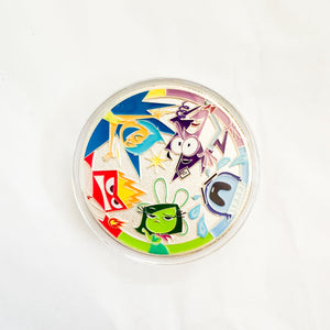 HKDL - Inside Out 2 - Joy, Anger, Disgust, Sadness, and Fear Medallion