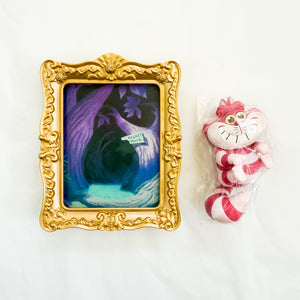Miniso x Disney - Alice in Wonderland - Cheshire Cat Magnetic Figure with Frame Stand