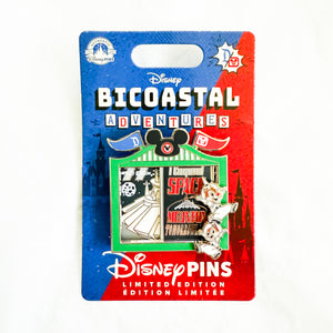 Bicoastal Adventures - Space Mountain - Chip and Dale Pin