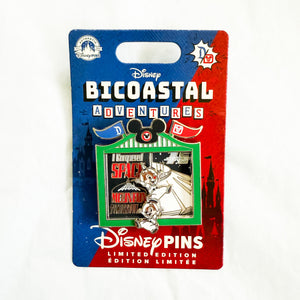 Bicoastal Adventures - Space Mountain - Chip and Dale Pin