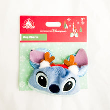 HKDL - Christmas - Stitch Ear Hat Keychain
