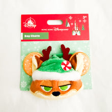 HKDL - Christmas - Nick Wilde Ear Hat Keychain