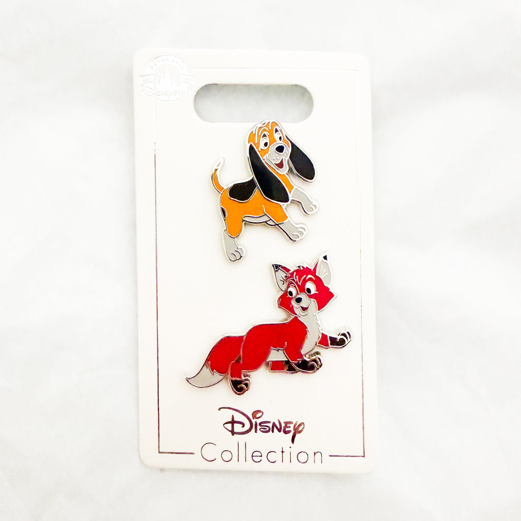 The Fox and the Hound - Tod and Copper 2 Pins Set