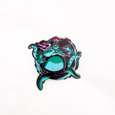 Disney Villains - Ursula with Flotsam and Jetsam Pin