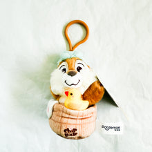 Chip and Dale in Bathtub Plush Bag Clips Set