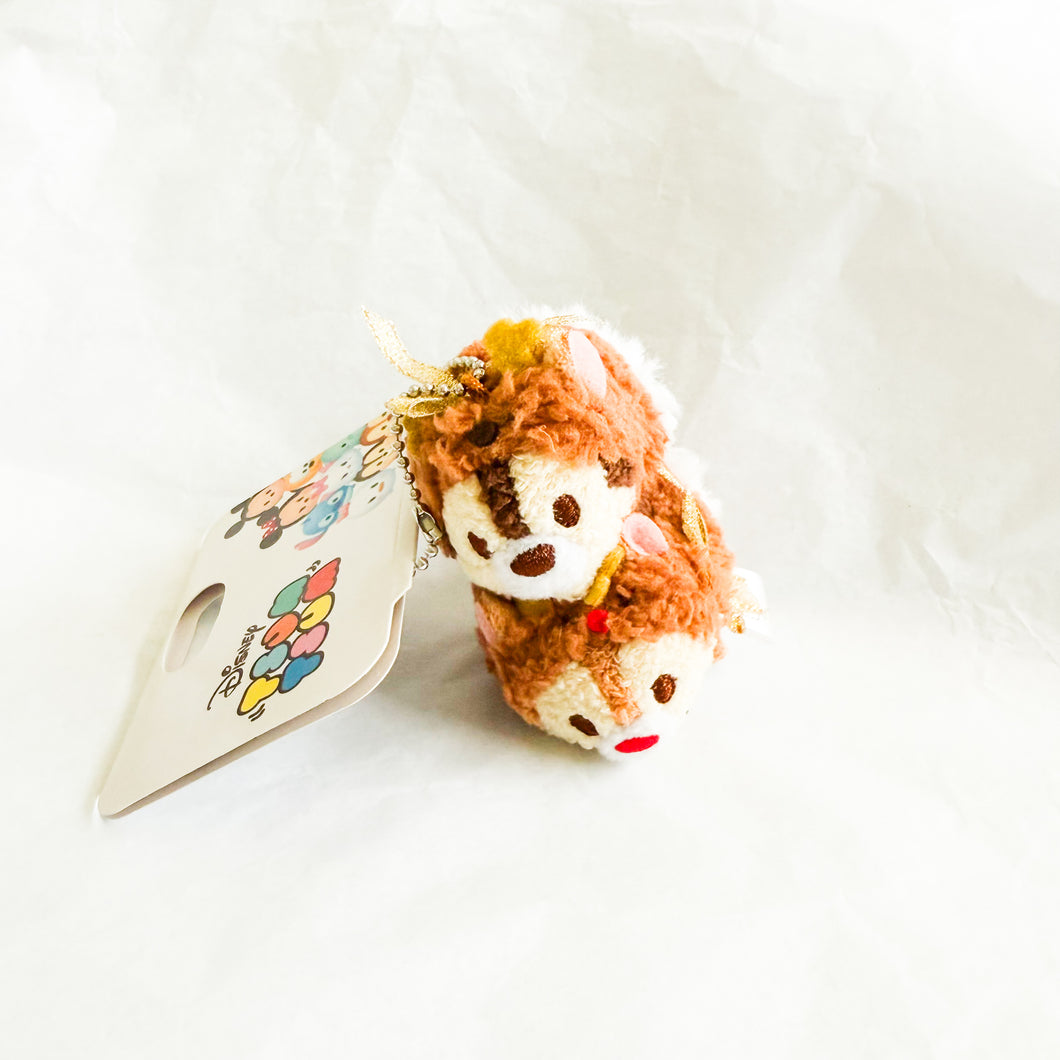 Tsum Tsum - Micro Christmas Chip and Dale Keychain
