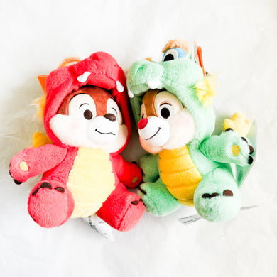 HKDL - Year of the Dragon - Chip and Dale Plush Set