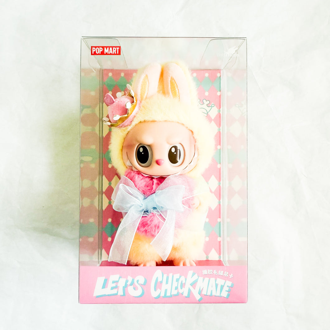 POP MART - The Monsters - Let's Checkmate Series - Queen Vinyl Plush Hanging Card