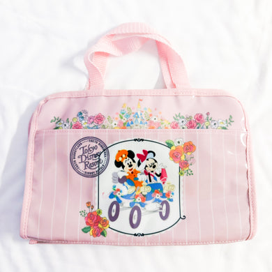 Tokyo Disney Resort in Bloom Spring Collection - Mickey and Minnie Mouse Spa Bag