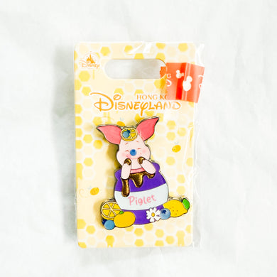 HKDL - Winnie the Pooh Fruit Honey Pot - Piglet Pin
