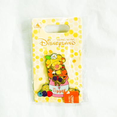 HKDL - Winnie the Pooh Fruit Honey Pot - Tigger Pin