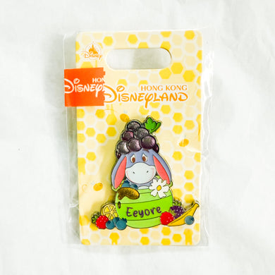 HKDL - Winnie the Pooh Fruit Honey Pot - Eeyore Pin