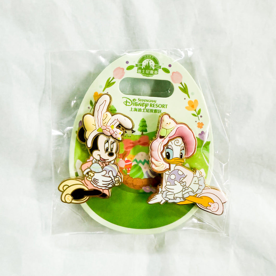 SHDR - Spring - Minnie Mouse and Daisy Duck Pins Set