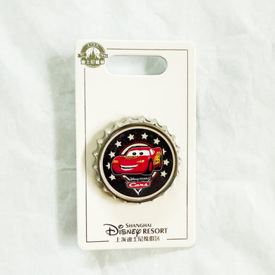 SHDR - Cars Bottlecap - Lightning McQueen Pin