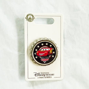 SHDR - Cars Bottlecap - Lightning McQueen Pin